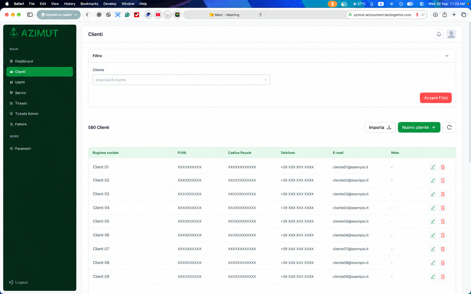 Business workflows · sanitized portfolio screenshot 2