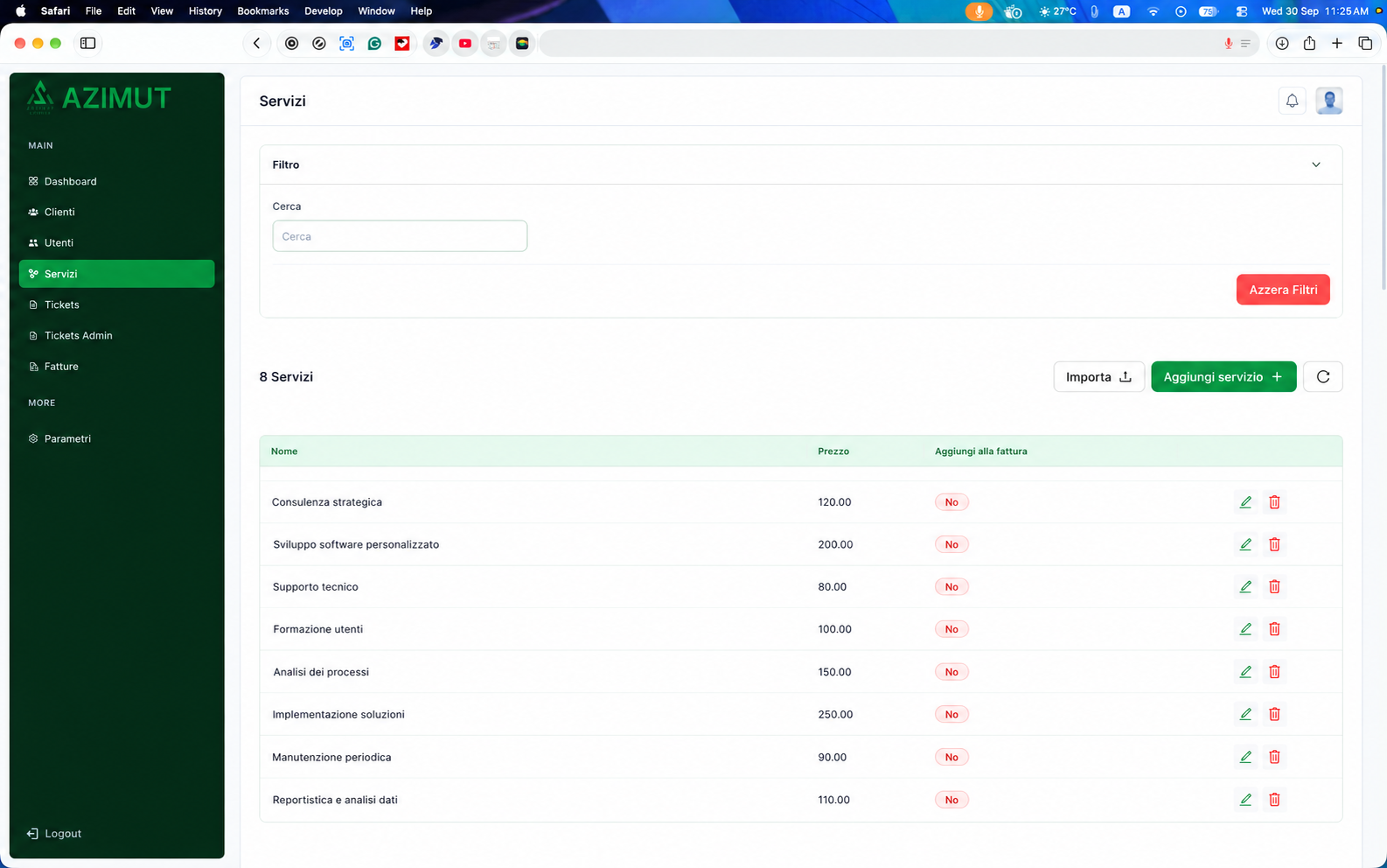 Business workflows · sanitized portfolio screenshot 4